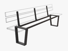 VOGA – U LEG H=420